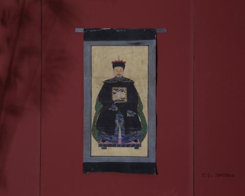 古畫#布畫#古董畫