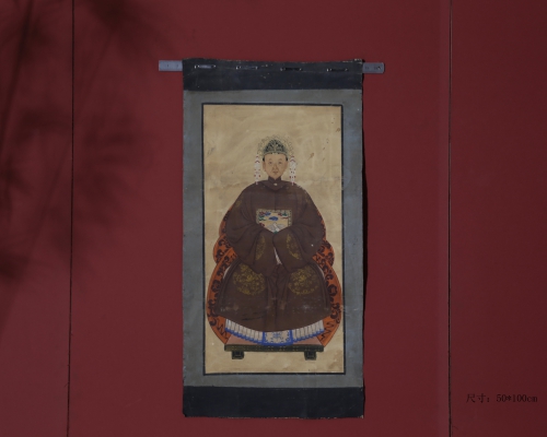 古畫#布畫#古董畫