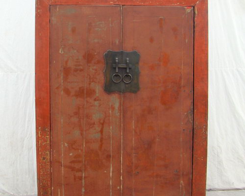 紅描金大柜工廠|Red & gilt big cabinet