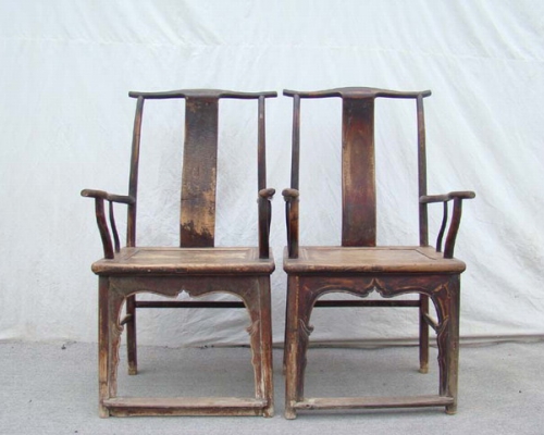 四出頭官帽椅|Armchair with four protruding ends