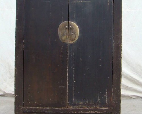 黑漆二門中柜工廠|Medium cabinet
