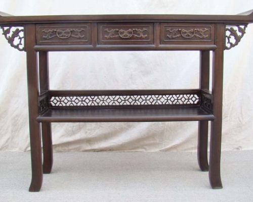 三抽條桌|table