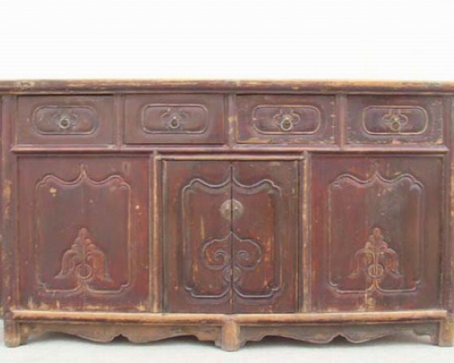 四抽二門柜|cabinet