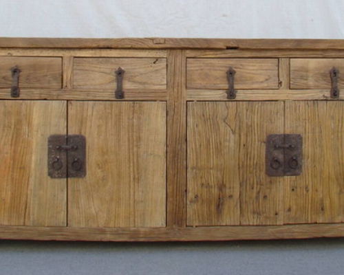 四抽四門柜|cabinet