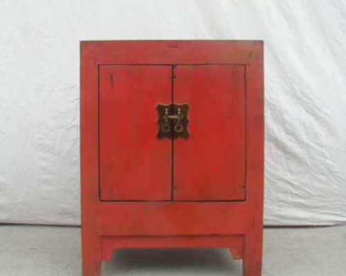 紅漆小柜工廠|red small cabinet