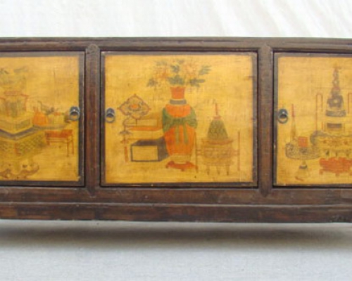 三連柜|antique cabinet