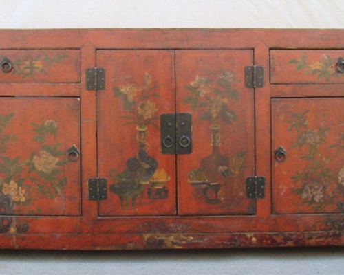 紅連體工廠|cabinet W/4 doors &2 drawers