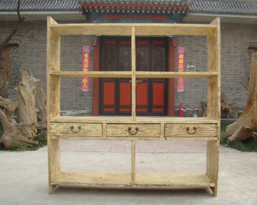 三抽書架