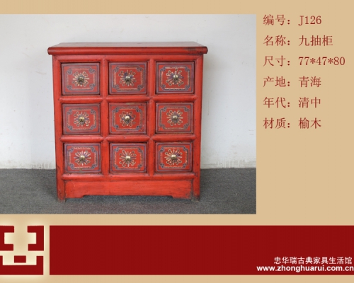 九抽柜工廠