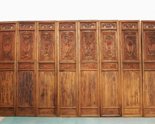 門花板|Carved doorboard