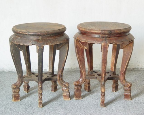五足圓凳|stool