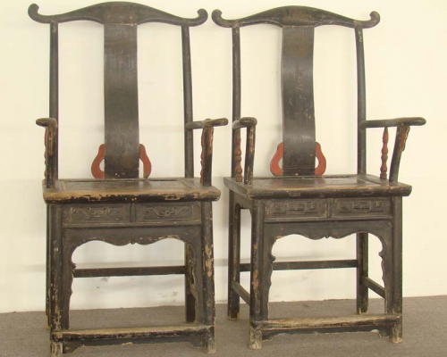 四出頭官帽椅|Four exposed chairs