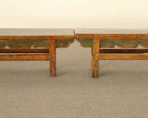描彩長(zhǎng)凳|Depict a color bench