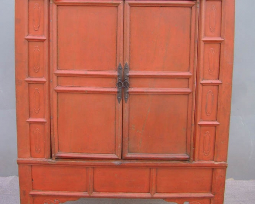 紅漆佛柜工廠|Red-lacquered Buddism cabinet