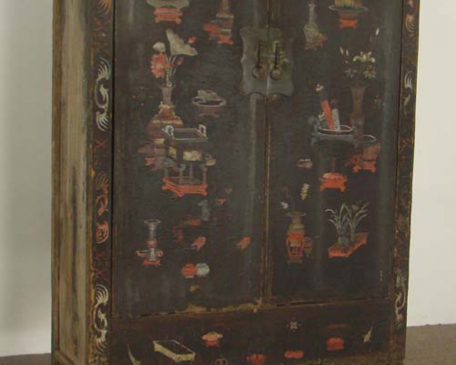 黑五彩大柜工廠|Black multicolored big cabinet