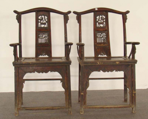 四出頭官帽椅|Armchair with four protruding ends