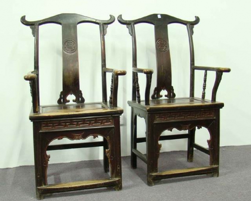 四出頭官帽椅|Armchair with four protruding ends