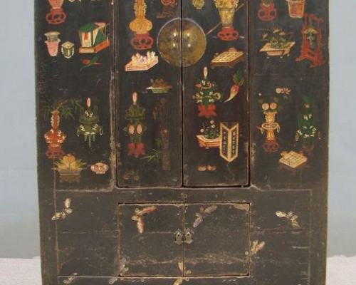 黑五彩大柜工廠|Black multicolored big cabinet