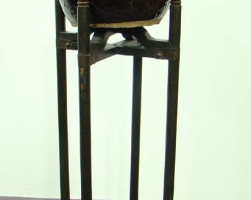 陶罐帶架|stand