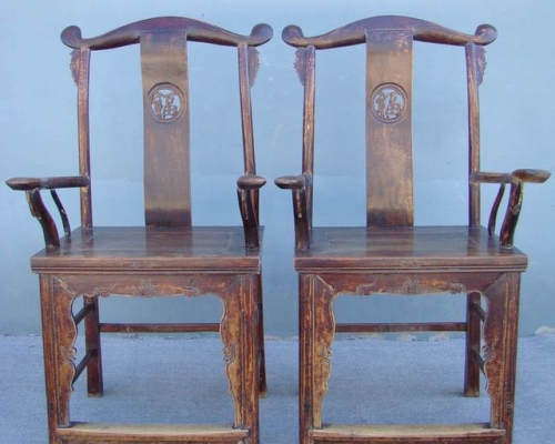 四出頭官帽椅|Armchair with four protruding ends