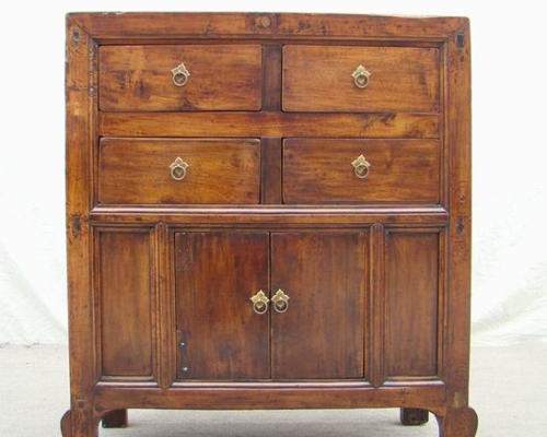 四抽二門柜|cabinet