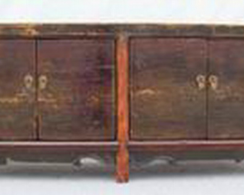 四門連柜|painted lower cabinet