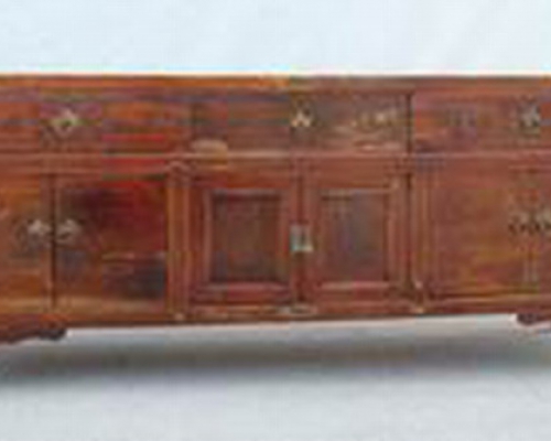 描彩三抽六門地柜|lower cabinet