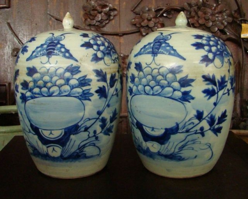 青花瓷罐|Blue-and white porcelain jar