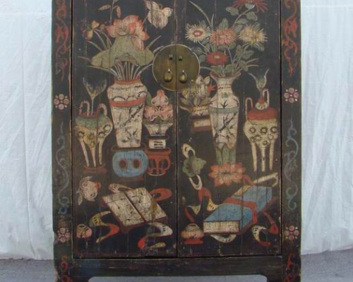 描彩大柜工廠|painted chest