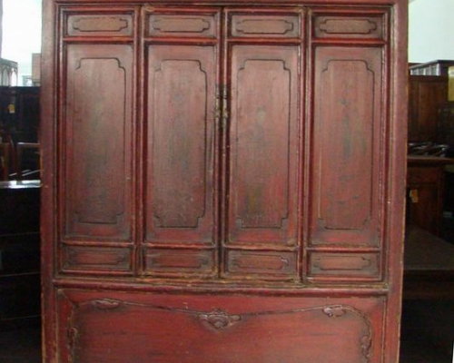 二門披灰描彩大柜工廠|multicolored big cabinet