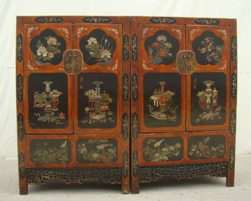 描彩大柜|Color-painted big cabinet