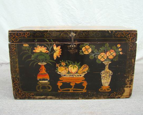 描彩箱工廠|painted trunk
