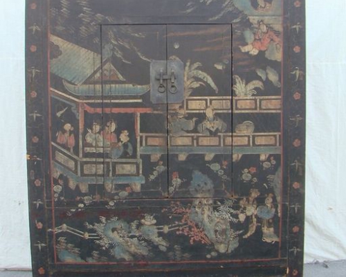 黑五彩大柜工廠|Black multicolored big cabinet