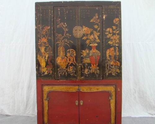 黑五彩大柜高碑店|Multicolored big cabinet
