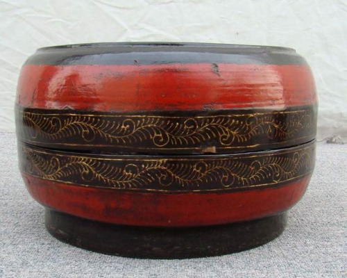 描金圓盒|gold gilt box