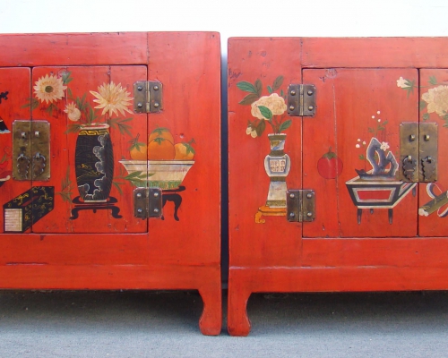 紅漆箱|Red-lacquered trunk