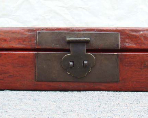 紅描金盒|Red & gilt box