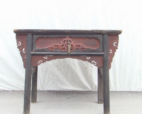 高碑店單抽桌|coffer with one drawer
