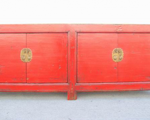 紅四門地柜|Low Cabinet