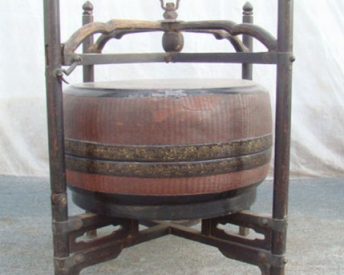 描金竹絲提盒架|box