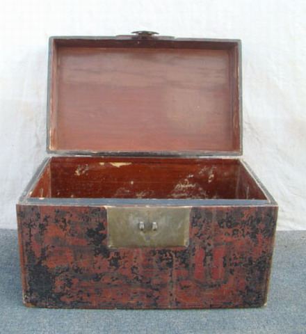 紅描金盒|gilt box
