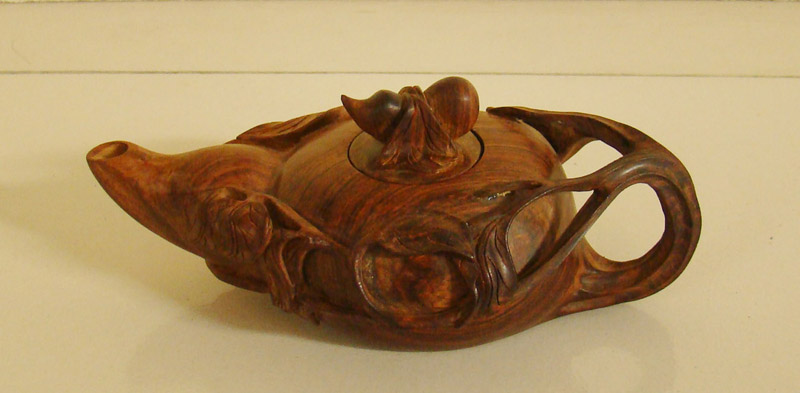 黃花梨茶壺