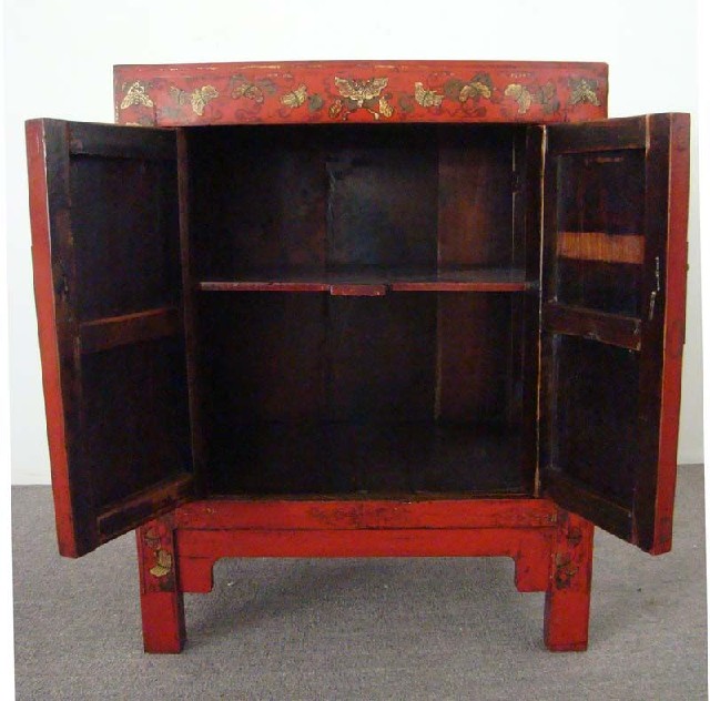 紅描金小柜工廠|Red &gilt small cabinet