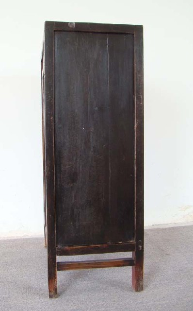 紅描金中柜工廠1件|Red & gilt medium cabinet