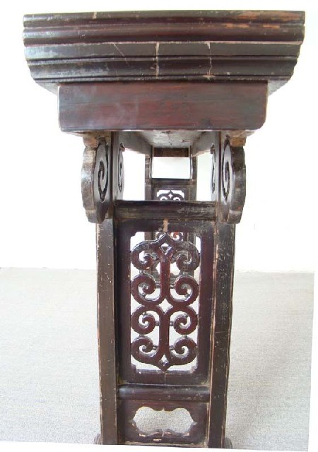 帶托翹頭案|Table with everted flanges and base