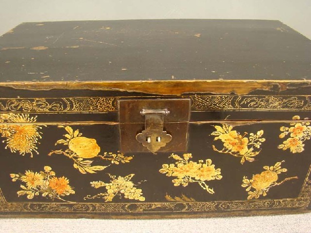 描彩箱|Color-painted trunk