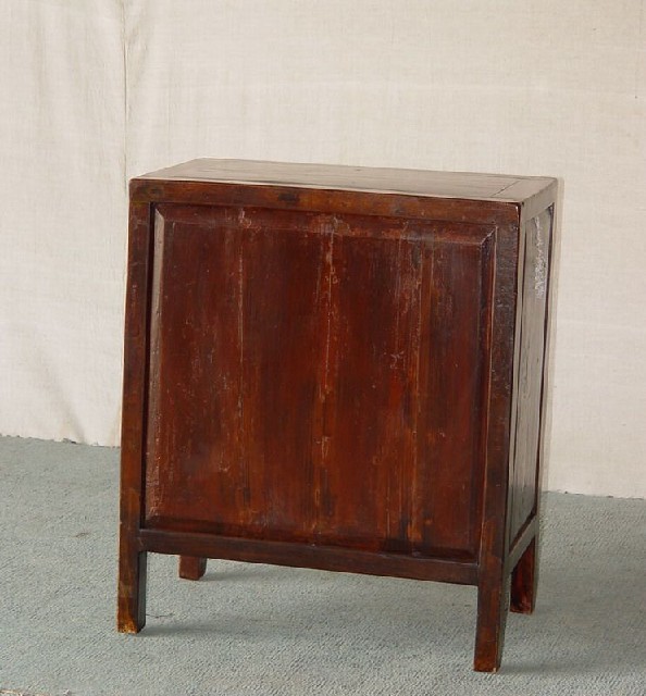 描金二門小柜|Gold-painted/gilt small cabinet w/ 2 doors