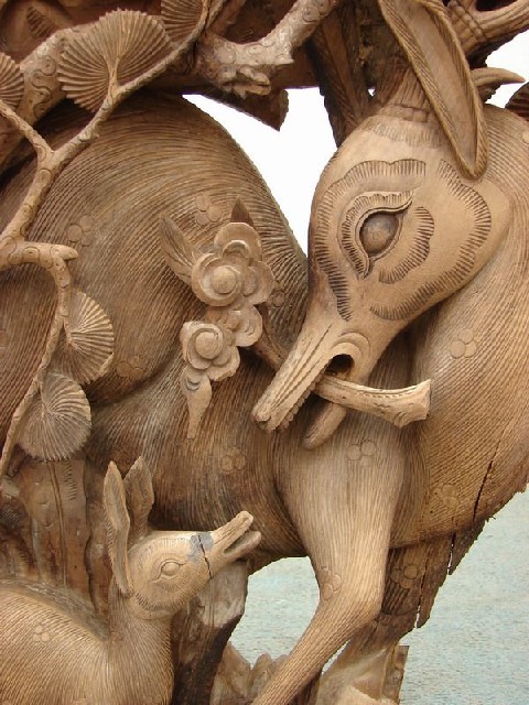 瑞獸牛腿工廠|Carving