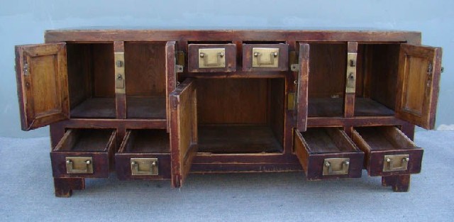 六抽五門地柜|low chest with five gates and six drawers