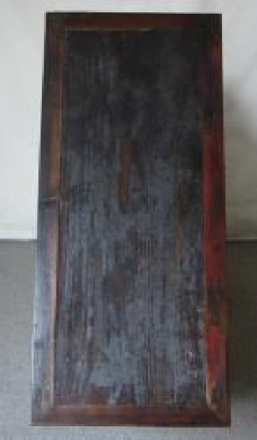 紅四抽二門小柜|Red-lacquered small cabinet